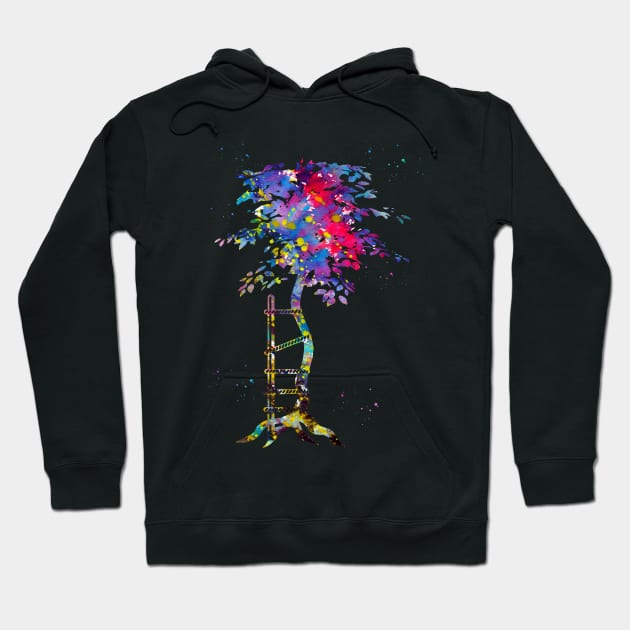 Crooked Tree Hoodie by erzebeth